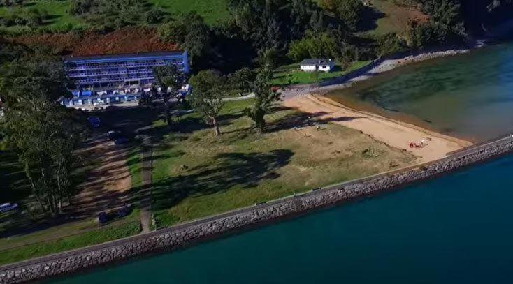 Playa Del Puntal I Villaviciosa Primera Linea Playa Exterior foto