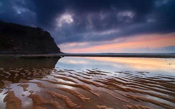 Playa Del Puntal I Villaviciosa Primera Linea Playa Exterior foto